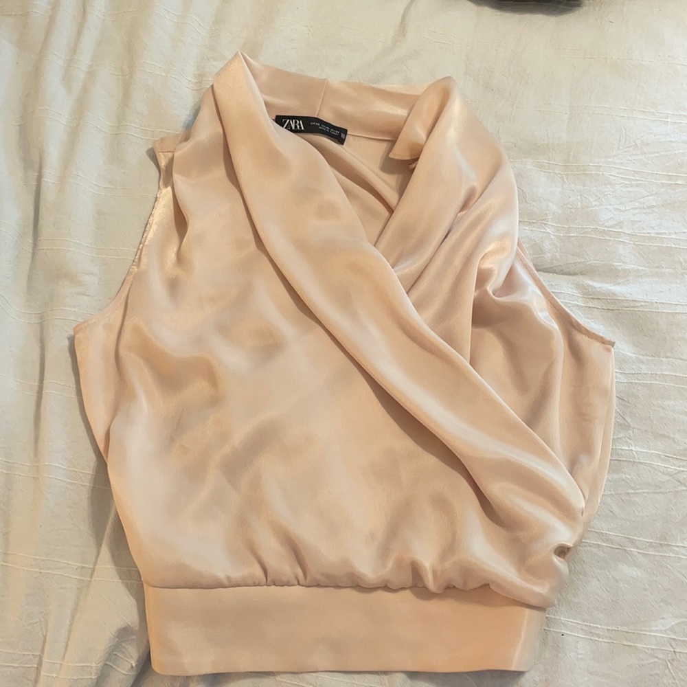 Zara wrap shirt